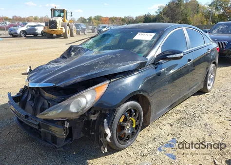 2014 Hyundai Sonata Gls z USA, uszkodzony, nr VIN 5NPEB4ACXEH836702